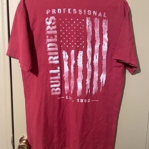 Professional Bull Riders Graphic Tee - Red